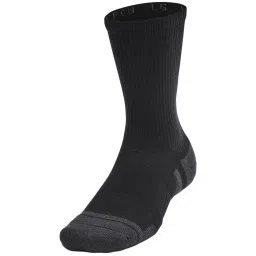 UNDER ARMOUR Black Polyester Solid Socks image 1