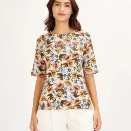 SALT Attire Multicolored Floral Top image 1