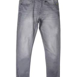 Allen Solly Junior Grey Solid Jeans image 1