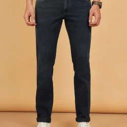 Wrangler Skanders Dark Blue Slim Fit Low Rise Jeans image 1