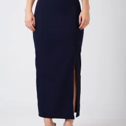 Globus Navy Plain Skirt image 1