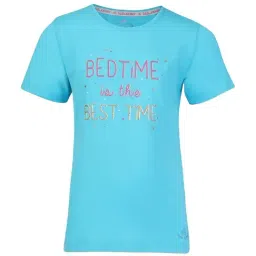 Jockey Kids Blue Cotton Printed Top-picture-21