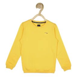 Allen Solly Junior Yellow Cotton Regular Fit Full Sleeves Sweatshirt-picture-39
