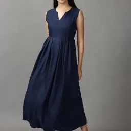 showoffff SHOWOFF Navy Maxi Dress-picture-10