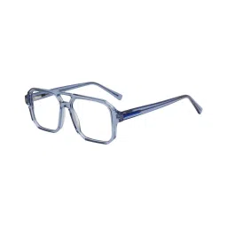 Ted Smith Blue Aviator Unisex Eyewear Frames image 1