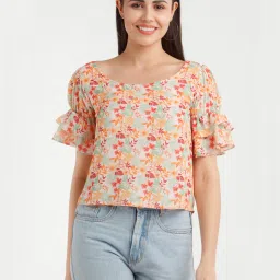 Zink London Multicolor Printed Top image 1