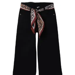 Elle Girls Black SolidJeans image 1