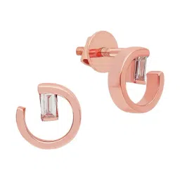 Malabar Gold and Diamonds 18K (750) BIS Hallmark Rose Gold Earring for Women-picture-36