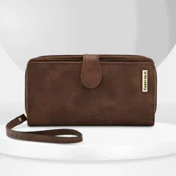 Fastrack Brown Solid Bi-Fold Wallet for Women image 1