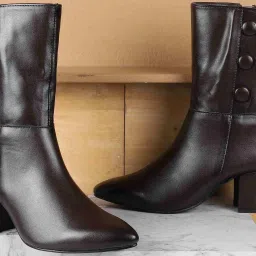 Metro Women's Brown Formal Booties image 1