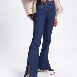 DressBerry Women Slit Ease Bootcut Jeans-picture-2