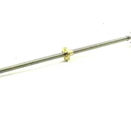Invento Nema 17 4.2 Kg-cm Stepper Motor + Flexible coupling + 1000mm (1 Mtr.tr) M6 6mm 1mm Pitch Threaded Rod + Brass Nut For DIY ISC 1955-8-picture-25
