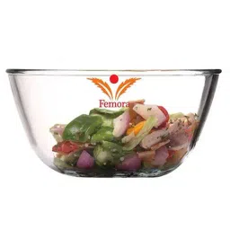 Femora Borosilicate Glass Microwave Safe Mixing Bowls (1050 ml) - Set of 4 image 2
