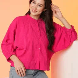 Globus Fuchsia Relaxed Fit Top image 1