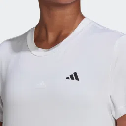 Adidas White Crew T-Shirt image 4