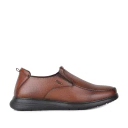 Red Chief Men's Tan Formal Loafers image 1