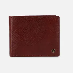 Van Heusen Brown Casual Leather Bi-Fold Wallet for Men image 1