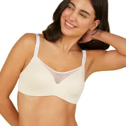 Triumph Light Beige Non-Wired Full Coverage T-Shirt Bra image 1