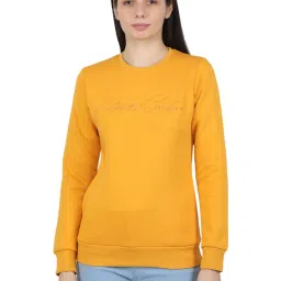 Monte Carlo Yellow Embroidered Pullover image 1