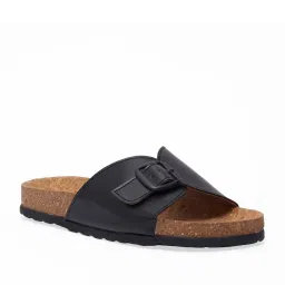 Eridani Women's Adrian Black Casual Sandals image 1