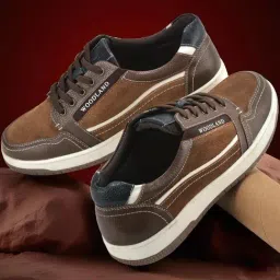 Woodland Men's Brown Casual Sneakers-picture-20