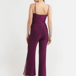zink london zink Z Purple Maxi Jumpsuit image 2