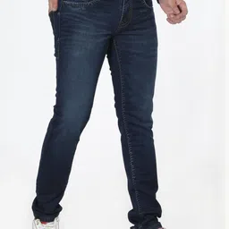 MAD-O-WHAT Men Slim Fit Mid-Rise Light Fade Jeans-picture-16