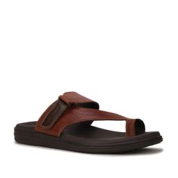Hush Puppies by Bata Men's CREG Brown Toe Ring Sandals-picture-29