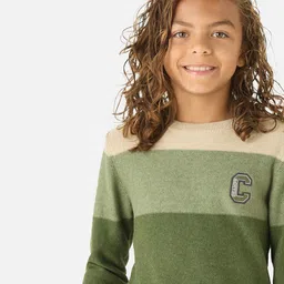 Juniors by Babyshop Boys Striped Cotton Sweater Vest-picture-32