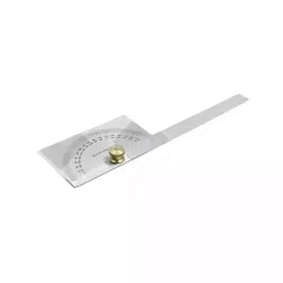 Buyohlic International Angle Measure Tool Square Head Protractor with 0 - 180° Measurement Range and 10 cm Ruler, Locking Screw for Wood Working, YX-VBOX-SGFU (Pack of 3) image 3