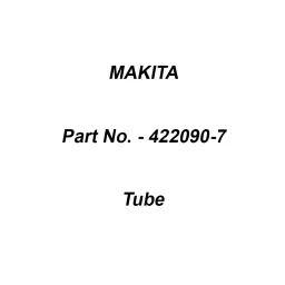 Makita Tube Size 3-85 mm Suitable For EM4350UH, Part No 422090-7-picture-43