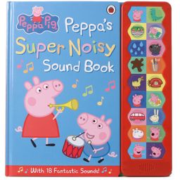 penguin random house Peppa Pig Peppas Super Noisy Sound Book - English-picture-49