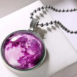 shobhram Brass Pendant with Chain image 3