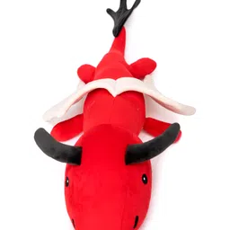 SANISHTH Super Soft Fabric Denny - The Queenly Dragon Toy Red - Length 66 cm image 3