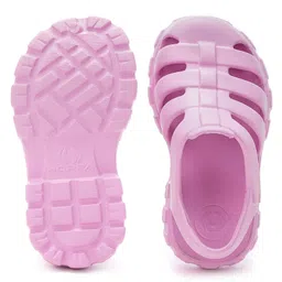 HOPPA SWEDEN Solid Gladiator Style Clogs - Pink image 5