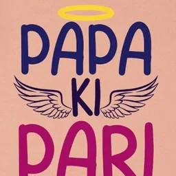Arvesa Papa Ki Pari Printed Bodysuit image 3