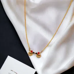 SHANKHRAJ MALL Brass Mangalsutra image 2