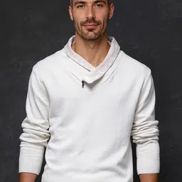 RARE RABBIT Men V-Neck Cotton Pullover Sweaters-picture-39
