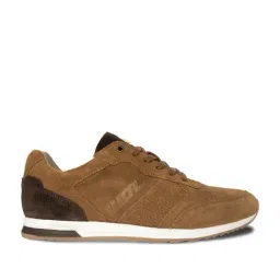 Woodland Men's Camel Running Shoes image 2