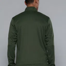 ALCIS Green Slim Fit Printed Sports Jacket image 2