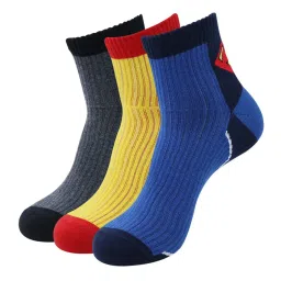 BALENZIA Multicolor Striped Socks - Pack of 3 image 1