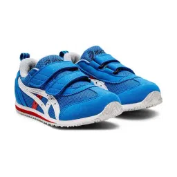 Asics Kids IDAHO MINI 4 Blue & White Training Shoes image 3