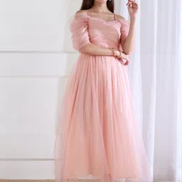 Shades of Sabi Women Maternity Fit & Flare Maxi Dress-picture-20