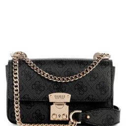 GUESS Coal ELIETTE Printed Medium Cross Body Bag image 1