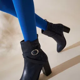 Peach Flores Women's Thea Blue Casual Boots image 1