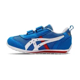 Asics Kids IDAHO MINI 4 Blue & White Training Shoes image 2