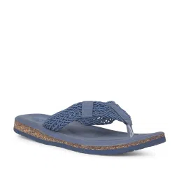 Bata Men's Blue Flip Flops image 1