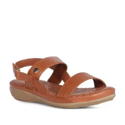 Scholl by Bata Women's Tan Back Strap Sandals image 1