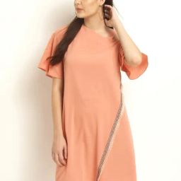 Rare Coral A Line Dress-picture-29