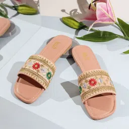 Inc.5 Women's Peach Casual Sandals image 1